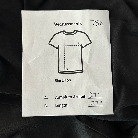 Calvin Klein Women's Black Mixed Media Short Sleeve Blouse Size M - Picture 13 of 13